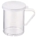 WINCO PDG-10 10 Oz Shaker Dredge with 3 Snap-on Lids