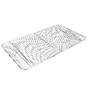 WINCO PGW-1018 Wire Pan Grate 10" x 18"