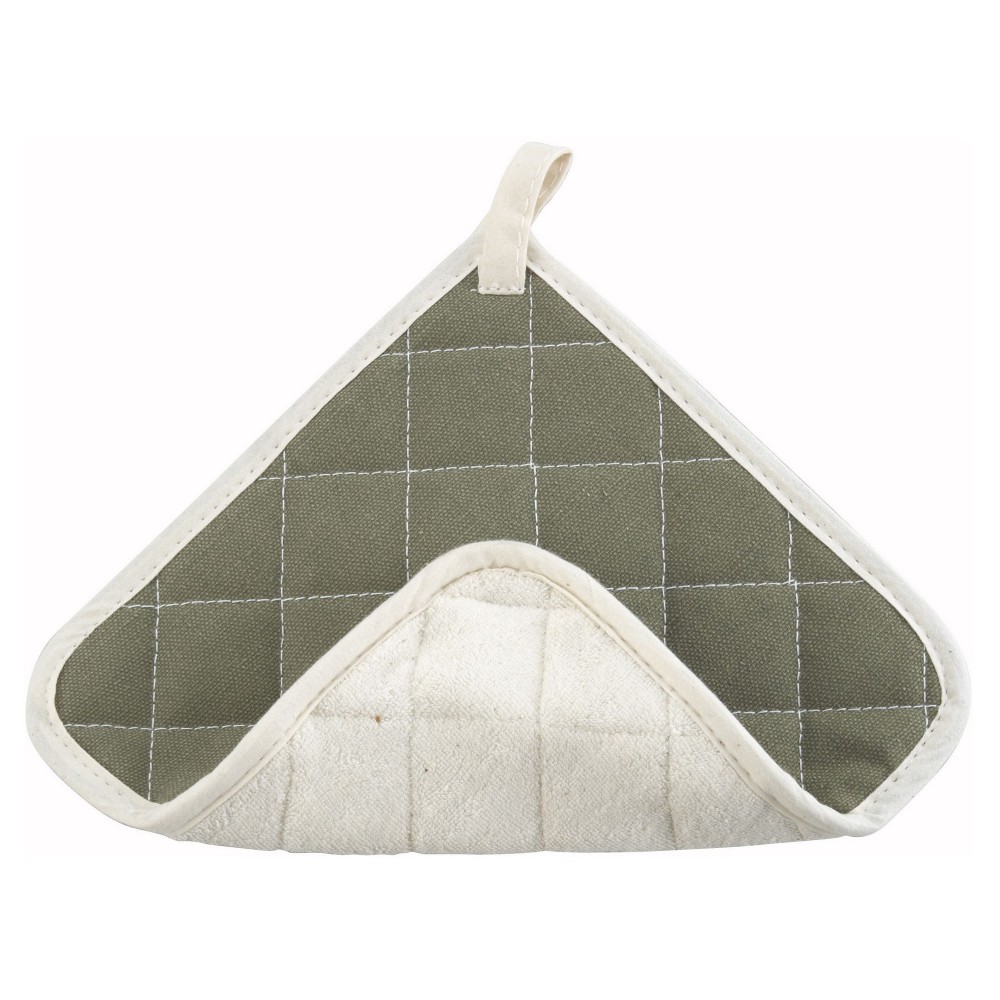 WINCO PH-8B 8" x 8" Terry Pot Holder Brown