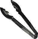 WINCO PUT-6K 6" Polycarbonate Utility Tongs Black