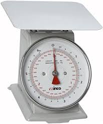 WINCO SCAL-66 Sturdy Dial Scale 6.5 Inch 6 Lbs