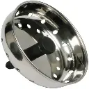 WINCO SIK-3 3" Sink Strainer 2.5" Stopper