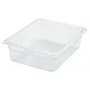 WINCO SP7206 1/2 Size Clear Food Pan 6" Deep