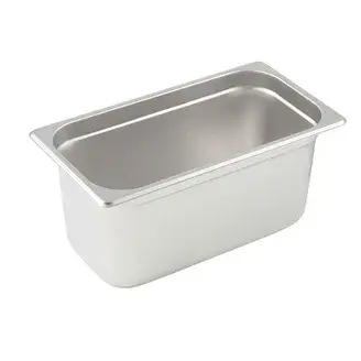 WINCO SP7304 1/3 Size Food Pan 4" Deep