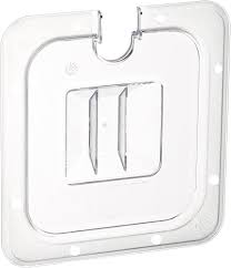 WINCO SP7600C Slotted Cover for SIXTH SIZE Food Pans