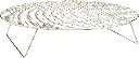 WINCO STR-13 Steamer Rack 12.75 Inch Chrome Plated