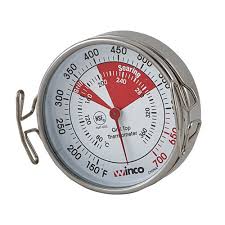 WINCO TMT-GS2 2-1/8" Grill Surface Thermometer