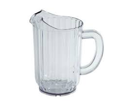 WINCO WPC-48 Polycarbonate Water Pitcher 48 Oz.