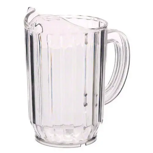 WINCO WPS-32 32 Oz. Plastic Water Pitcher