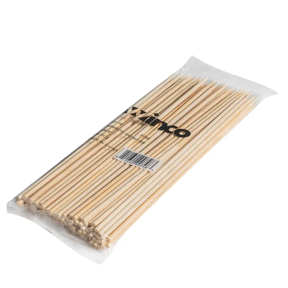 WINCO WSK-08 Bamboo Skewer 8"