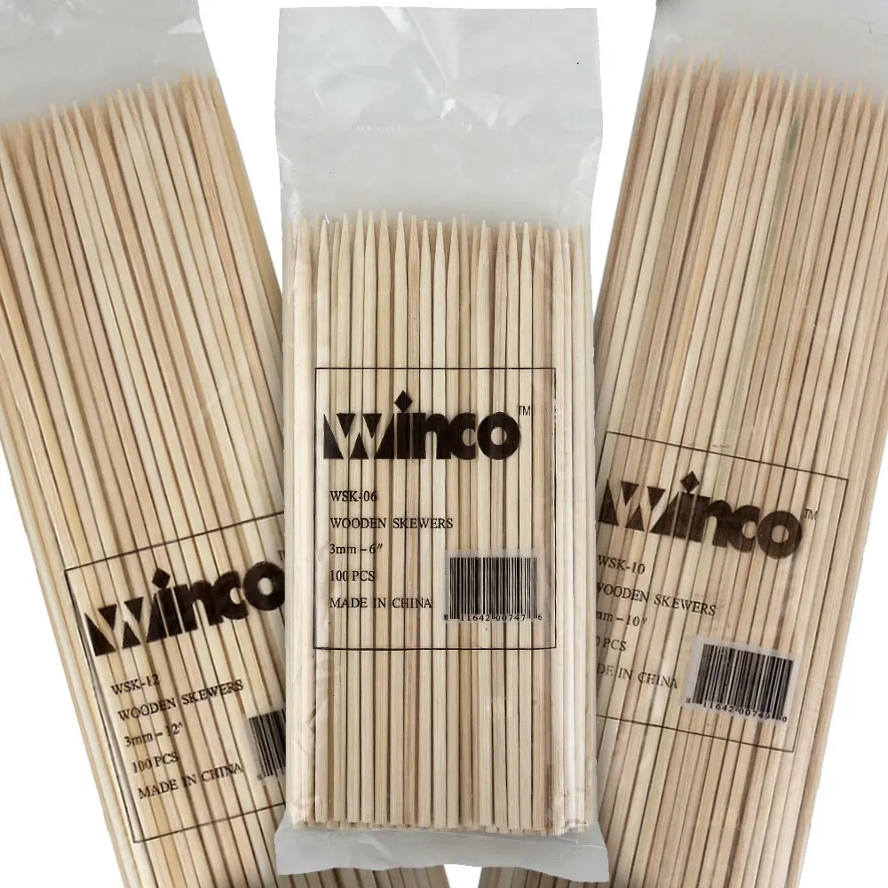 WINCO WSK-10 Bamboo Skewer 10"