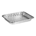 Western Plastic 1/2 Size Foil Steam Table Pan Shallow