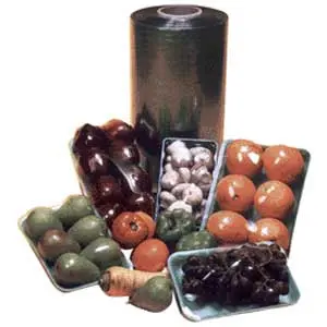 Western Plastic PW15 15" X 5000' Green Produce Film