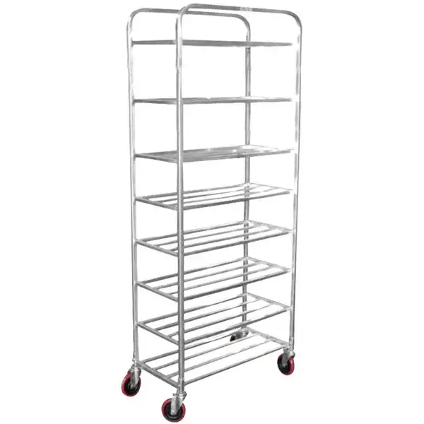 Winholt UNAL-8-WEG Aluminum Universal Cart 8 Shelves