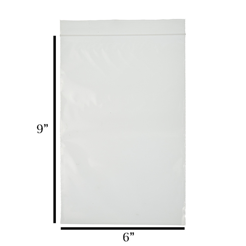 Zip Lock Bag 6 X 9 2MIL