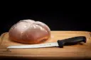 Mundial 5621-10E Bread Knife Curved Micro-Serrated 5600 Series 10 inches Black