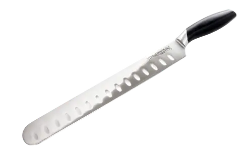 Mundial 3427-11GE Slicing Granton Edge Knife Titan Series 11 inches Black