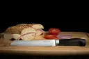 Mundial 6621-8 Bread Serrated Knife Elegance Series 8 inches Black