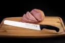 Mundial MA27-12GE Slicing Knife Granton Hollow Edge Marks Series 12 inches Black