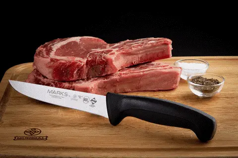 Mundial MA15-6 Boning Stiff Knife Extra-Wide Marks Series 6 inches Black
