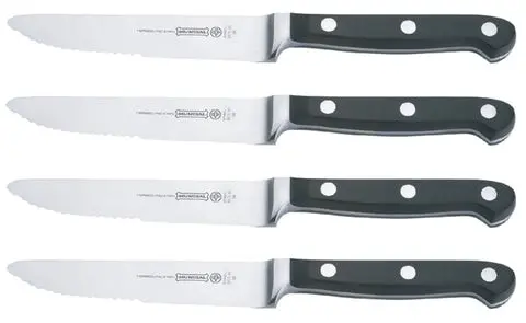 Mundial BP5130-5E Steak Serrated Knife 5100 Series 4-Piece Set Black