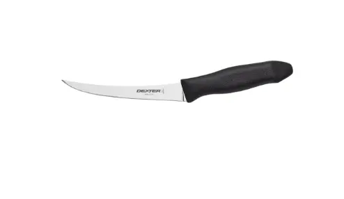 ST131S-6 SANI-SAFE® 6" Curved Stiff Boning Knife