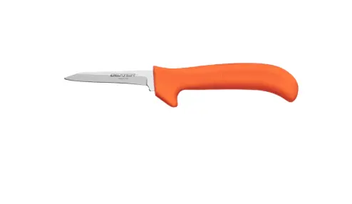EP152HG 3¼" Clip Point Deboning Knife, Orange Handle