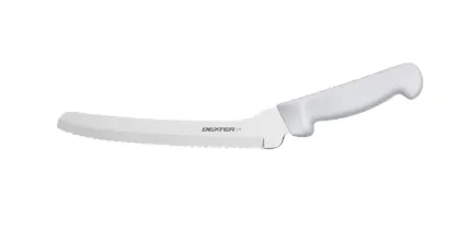 P94807 BASICS® 8" Scalloped Offset Sandwich Knife