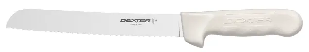 S162-8SC SANI-SAFE® 8" Scalloped Bread Knife