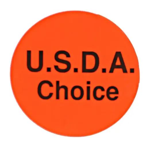 [660] "USDA CHOICE" Sticker Label