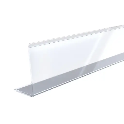 [2019] 48" Clear Front Fence For Display Shelf