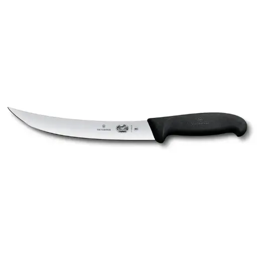 [4090] 8" Breaking Knife Black Handle