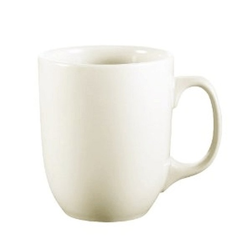 [4530] CAC China CTM-15-W Camptown Mug American White Ivory 3.5"