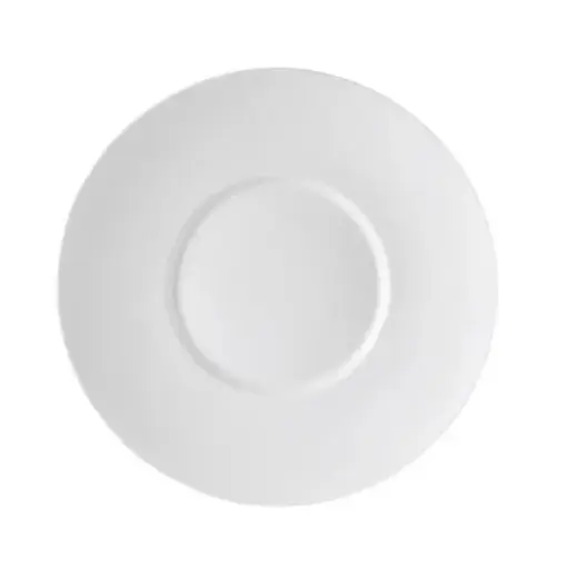 [4506] CAC China GAD-9 China White Plate 9.75"