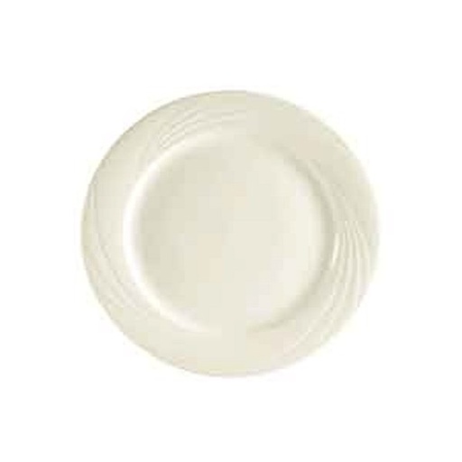 [4506] CAC China GAD-9 China White Plate 9.75"