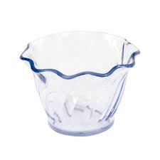 [3261] CAMBRO DC5152 Clear Tulip Display 10" x 6"