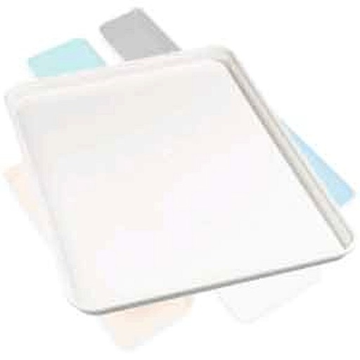 [4783] Fiber Tray 26" x 18" x 1", White