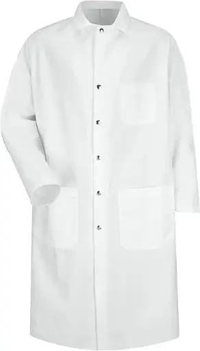 [6339] Full-Cut Butcher Coat LG