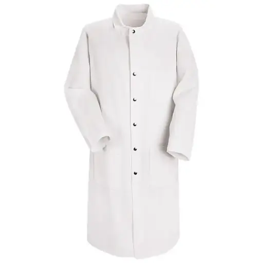 [6340] Full-Cut Butcher Coat MED