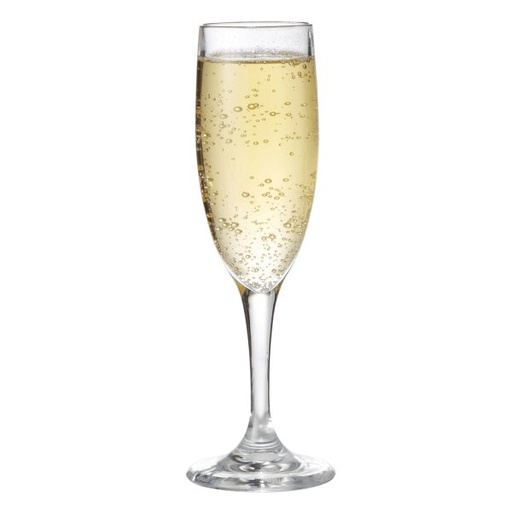 [4424] GET SW-1401-1-SAN-CL 6 Oz Champagne Glass Plastic