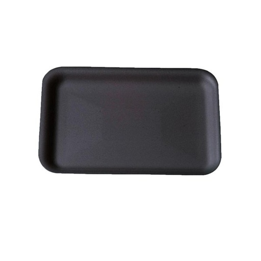 [834] Genpak 1002 #2 Supermarket Food Tray Black