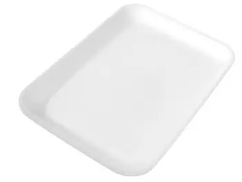 [844] Genpak 1002S #2S Supermarket Food Tray White