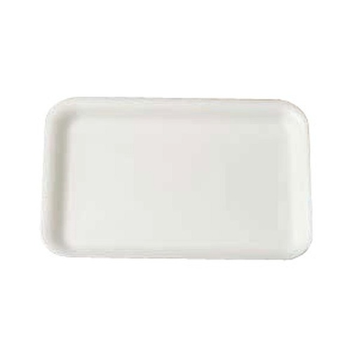 [844] Genpak 1002S #2S Supermarket Food Tray White