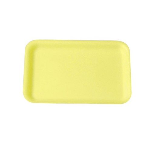 [845] Genpak 1002S #2S Supermarket Food Tray Yellow