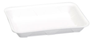 [855] Genpak 1004D #4D Supermarket Food Tray White
