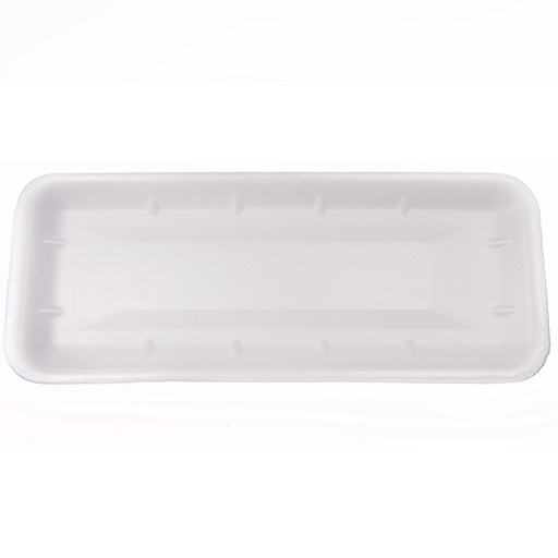 [869] Genpak 1007S #7S Supermarket Food Tray White