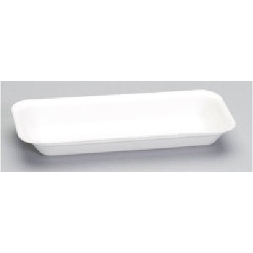 [830] Genpak 101.5 #1.5 Supermarket Food Tray White