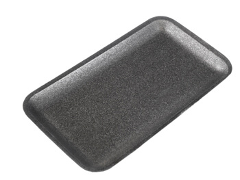 [897] Genpak 1010S #10S Supermarket Food Tray Black