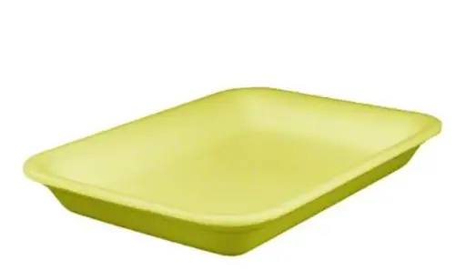 [910] Genpak 1016S #16S Supermarket Food Tray Yellow