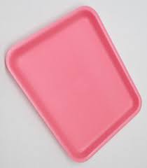 [919] Genpak 1020S #20S Supermarket Food Tray Rose
